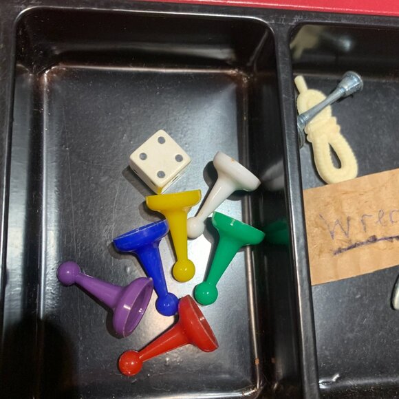 Vintage Clue Parker Brothers Board Game Complete 1972 Canada Detective Game - Picture 4 of 9